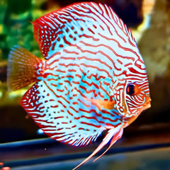 Royal Turquoise Discus