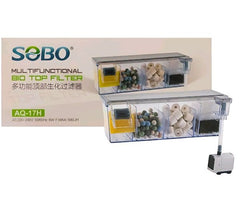 SOBO AQ‑17H Top-Mounted Bio-Top Aquarium Filter