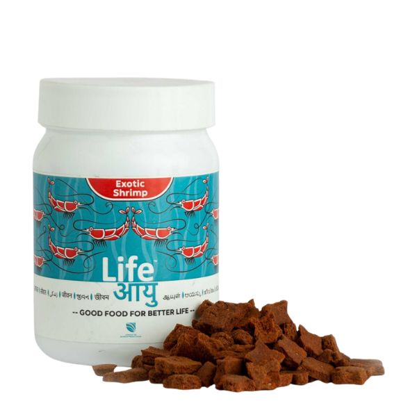 Life Aayu Shrimp Exotic Food - Best Growth & Breeding