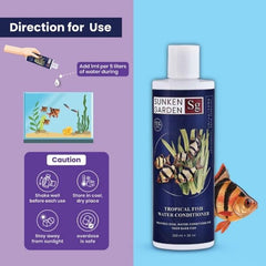 Sunken Garden Tropical Fish Water Conditioner