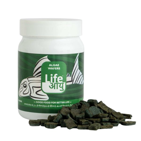 Life Aayu Algae Wafer Fish Food 45g