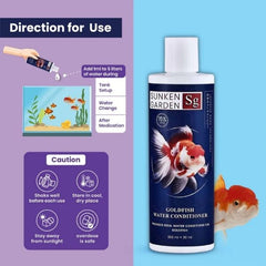 Sunken Garden Goldfish Water Conditioner 200ml + 30ml