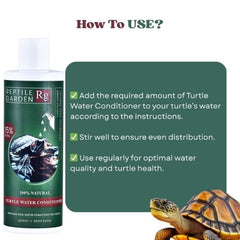 Reptile Garden Turtle Water Conditioner – Ideal Care for Aquatic Turtles