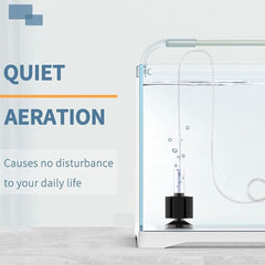 Aquarium Fish Tank Biochemical Cotton Filter, XY 2835 Nano Bio Sponge Filter, Quiet Betta Fry Shrimp and Small Fish Foam Filter, for Fish Tank Up to 10 Gallon