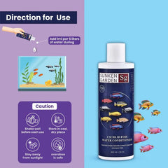 Sunken Garden Cichlid Fish Water Conditioner (200+30ml)