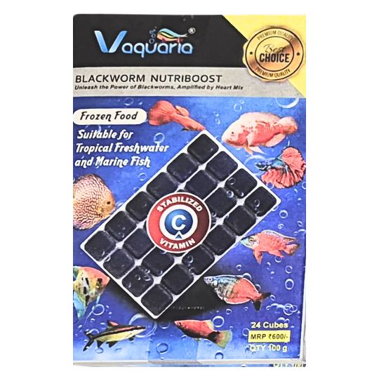 V Aquaria Blackworm NutriBoost 100g