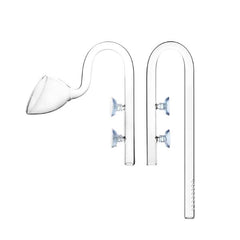 Glass Lily Pipe Inflow Outflow Set