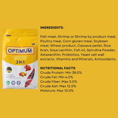 Optimum 3 in 1 Fish Food