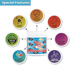 Life AAYU Oscar Premium Fish Food – Color-Boosting, Immunity-Enhancing Ayurvedic Pellets