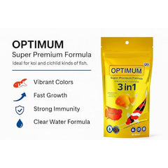 Optimum 3 in 1 Fish Food