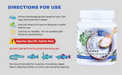 Sunken Garden Vitalized Aquarium Salt – Ideal for Aquarium