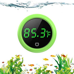 Aquarium Digital Thermometer Led Fish Tank Temperature Gauge Wireless Design