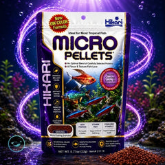 Hikari Tropical Micro Pellets Fish Food for All Life Stages, 22g