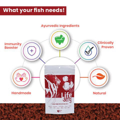 Life Aayuh Red Food For All Fish 100g