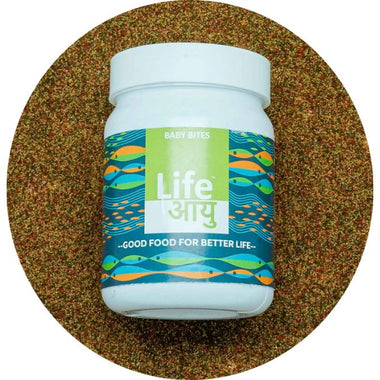 Life AAYU Baby Bites – Superfood for Fry & Baby Fish Growth 30g