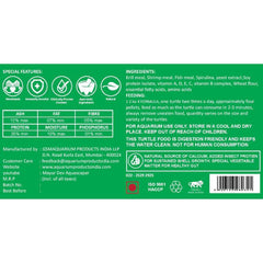 Life AAYU Adult Turtle Food – Spirulina & Calcium Enriched Ayurvedic Diet for Strong Shell, Gut Health & Digestion