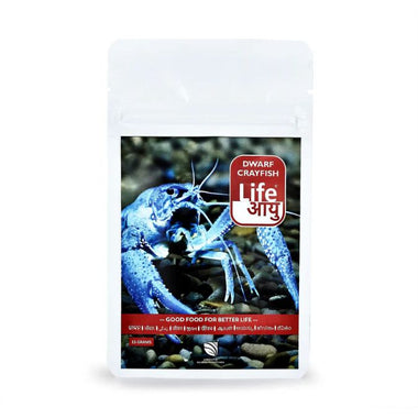 Life Aayu Dwarf Crayfish Blue Food | Breeding & Growth | Handmade Ayurvedic Formula