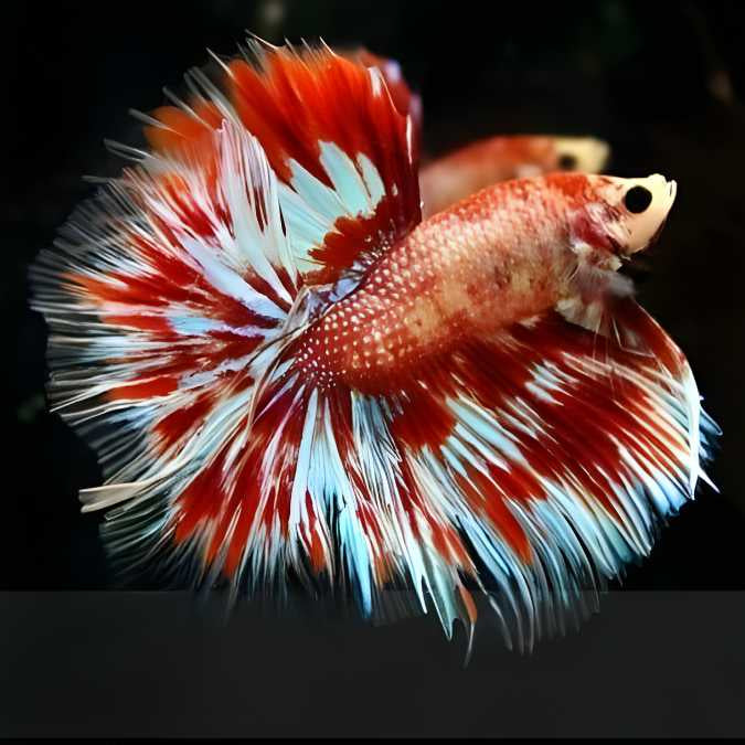 Over Half Moon Betta Red Sky Hawk