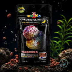 OKIKO PLATINUM FLOWERHORN FISH FOOD 100g
