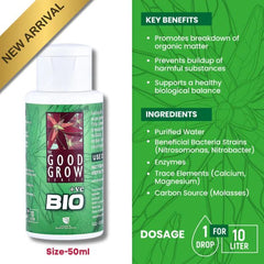 The Good Grow Series BIO 50ml - Promotes Healthy Aquarium Ecosystem