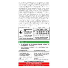 Sunken Garden Zero Algae – Algae Control Solution (200+30ml)