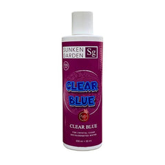 Sunken Garden Clear Blue Aquarium Water Conditioner | Instant Clarity | Algae Particle Remover | Safe for All Fish, Shrimp, and Plants (200+30ml)