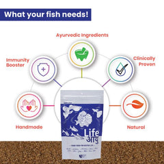 Life Aayuh Neutral Food For All Fish 100g