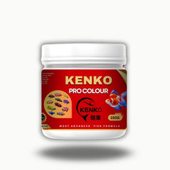 KENKO Pro Colour Fish Food – 150g | Advanced Formula for Goldfish and Cichlids | Color-Enhancing Pellets with Spirulina and Natural Additives | Supports Growth, Vitality & Tank Cleanliness