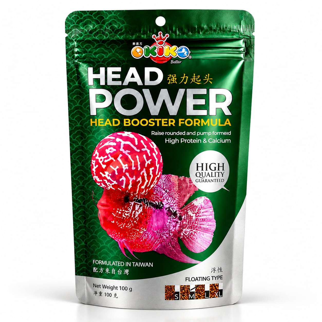 OKIKO HEAD POWER 100GM