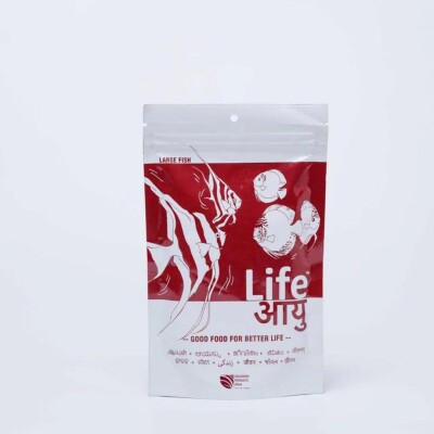 Life Aayuh Red Large Fish Feed 100g