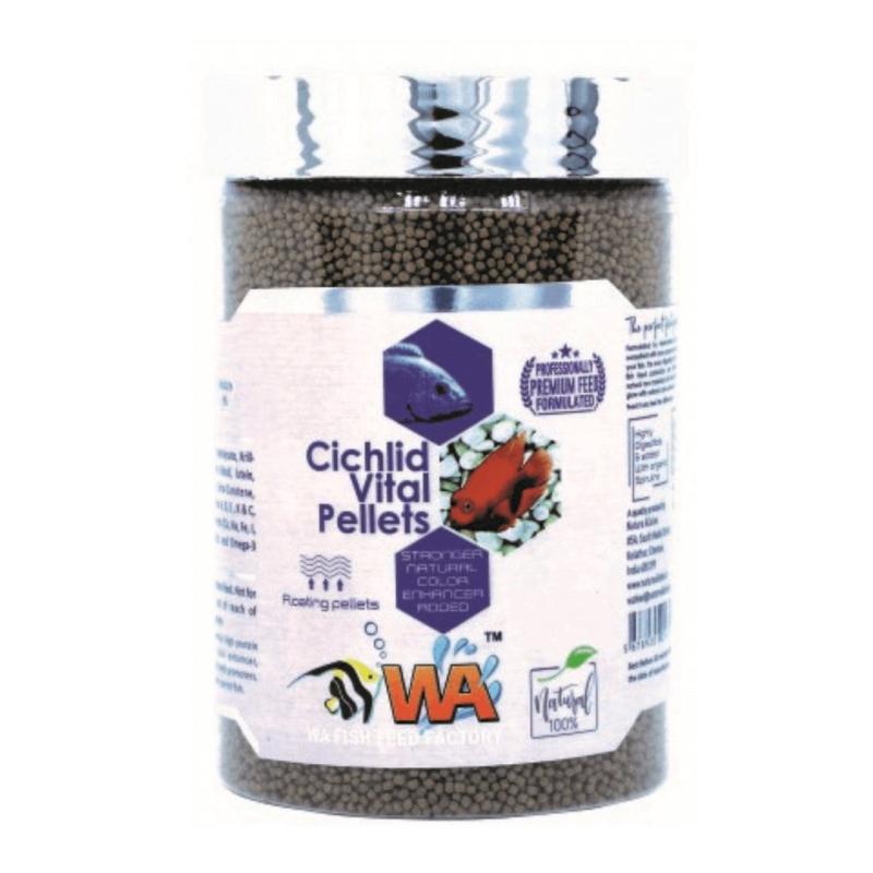 WA Cichlid Vital Pellets | 500ml – 220g